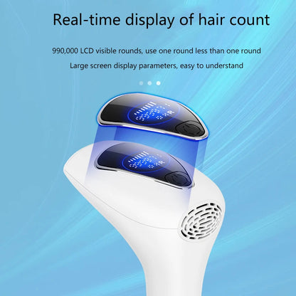 💖✨ Professional IPL Laser Hair Removal – 999,999 Clicks for Smooth, Silky Skin! 🌟💆‍♀️