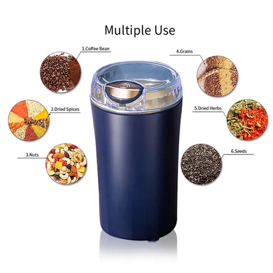 Powerful Electric Coffee Bean & Spice Grinder