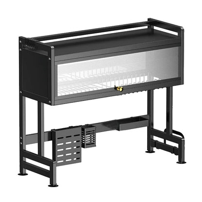 Stainless Steel Sink Rack | Expandable Dish Drying for Kitchen